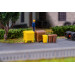 Set de poubelles, marron et jaune - Faller 272926 - N 1/160