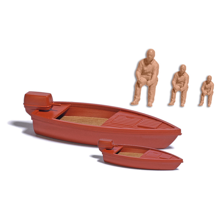 Lac avec bateau en mouvement - BUSCH 5480 - HO 1/87, TT 1/120, N 1/160