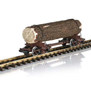 Wagon pour le transport de grumes, USA, Ep III - LGB 46775 - G 1/22.5