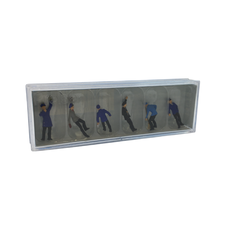 Personnel de dépôts et de triage - PREISER 14013 - HO 1/87