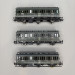 3 voitures ex-prussiennes type By, 2CL, 3 essieux, PKP  - ROCO 6200100