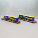 2 wagons poches type Sdgnss/T5, "Walter", Wascosa, Ep. VI  - ROCO 6600064