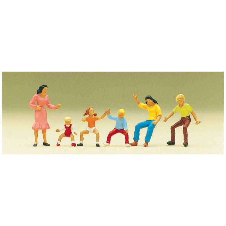 Figurines pour manège - PREISER 24652 - HO 1/87