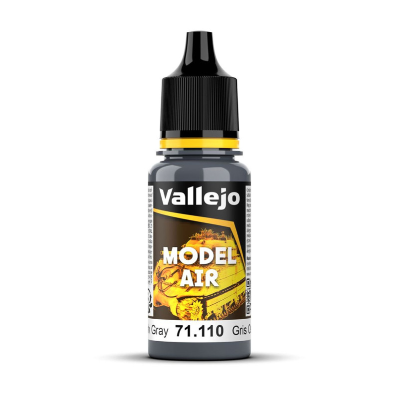 Peinture Model Air Vallejo 17ml - Gris Moteur VAL048 - Neuf Pour Maquettisme