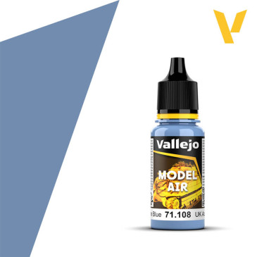 Bleu Azur N°101 - 18ml Model Air - VALLEJO 71.108