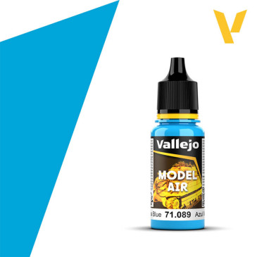 Bleu Mer Clair N°85 - 18ml Model Air - VALLEJO 71.089