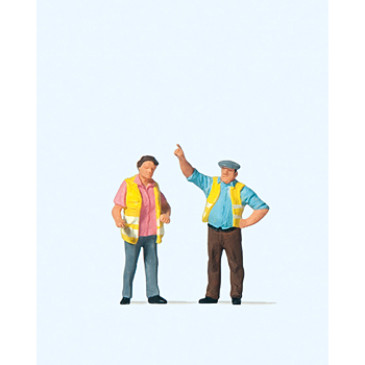 Gilets Jaunes - PREISER 28235 - HO 1/87