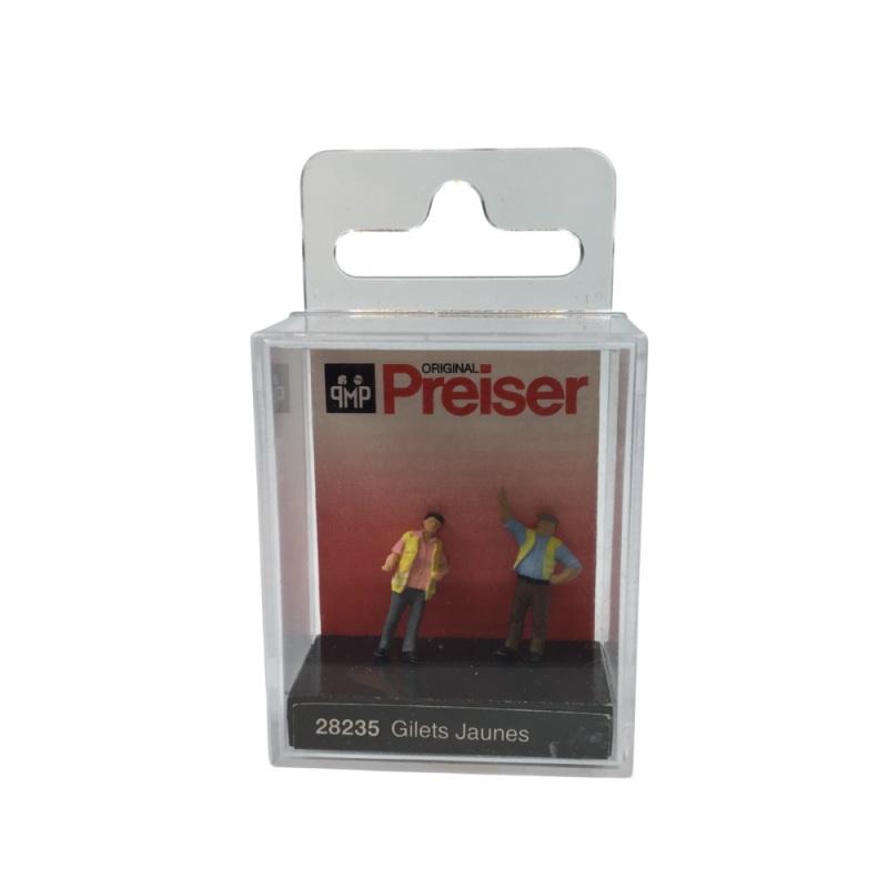 Gilets Jaunes - PREISER 28235 - HO 1/87