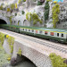3 voitures DEV AO courtes, U53, B8 ex-A8, A7 ex-A8, logo encadré, SNCF, Ep. IV et V - REE VB-396 - HO 1/87