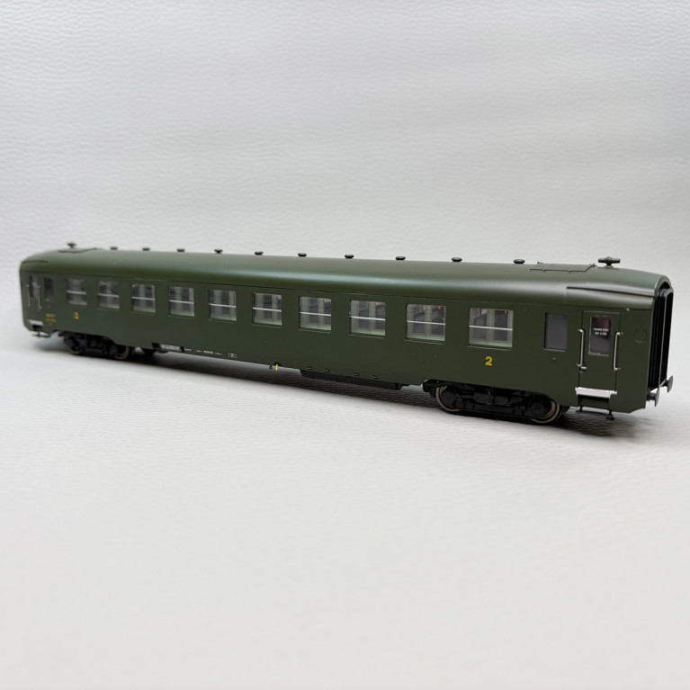 Voiture DEV AO courte, U52, B10, 2CL, SNCF - REE VB-390