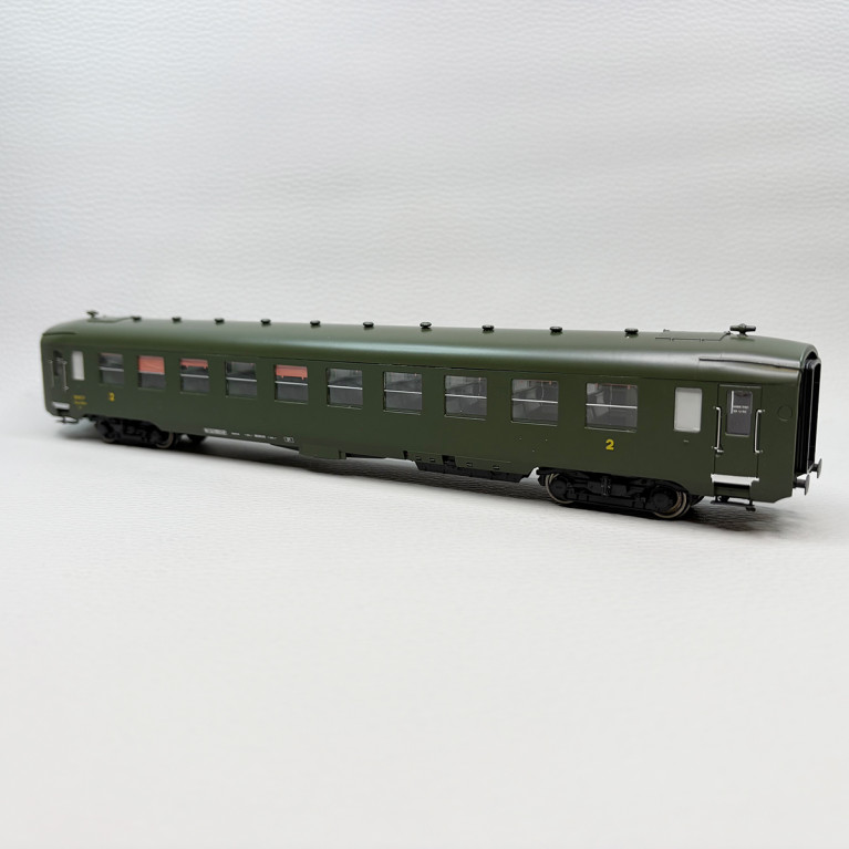 Voiture DEV AO courte, U52, B10, 2CL, SNCF - REE VB-390