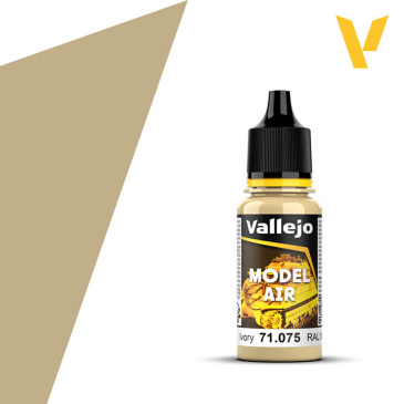 Ivoire N°71 - 18ml Model Air - VALLEJO 71.075