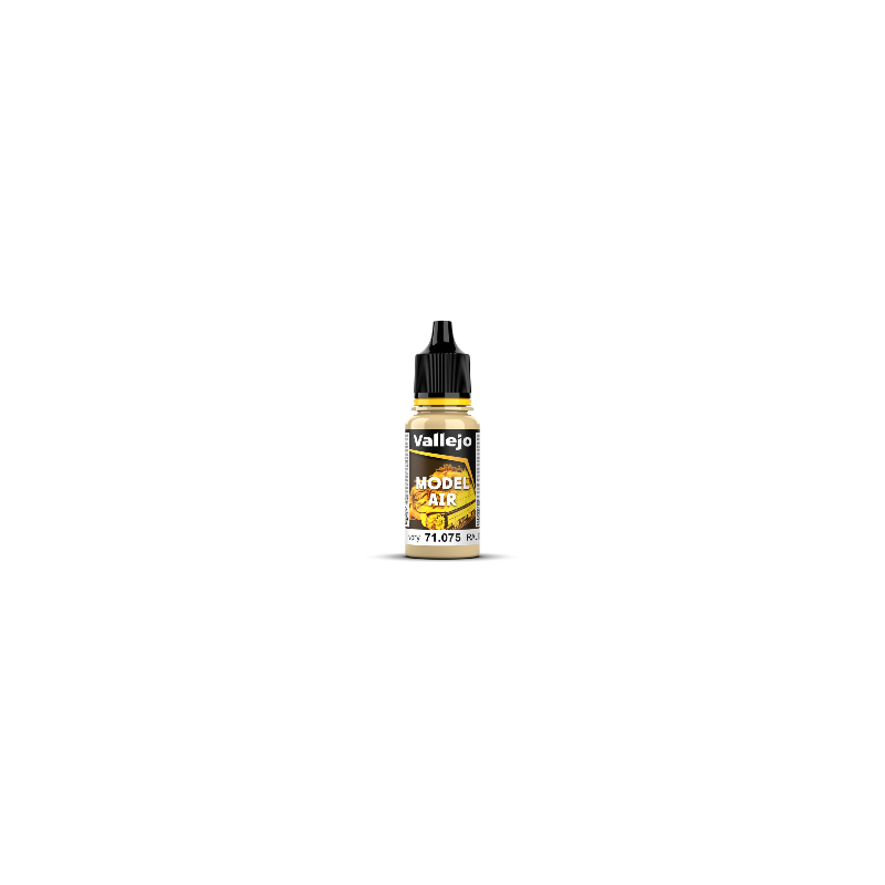 Ivoire N°71 - 18ml Model Air - VALLEJO 71.075