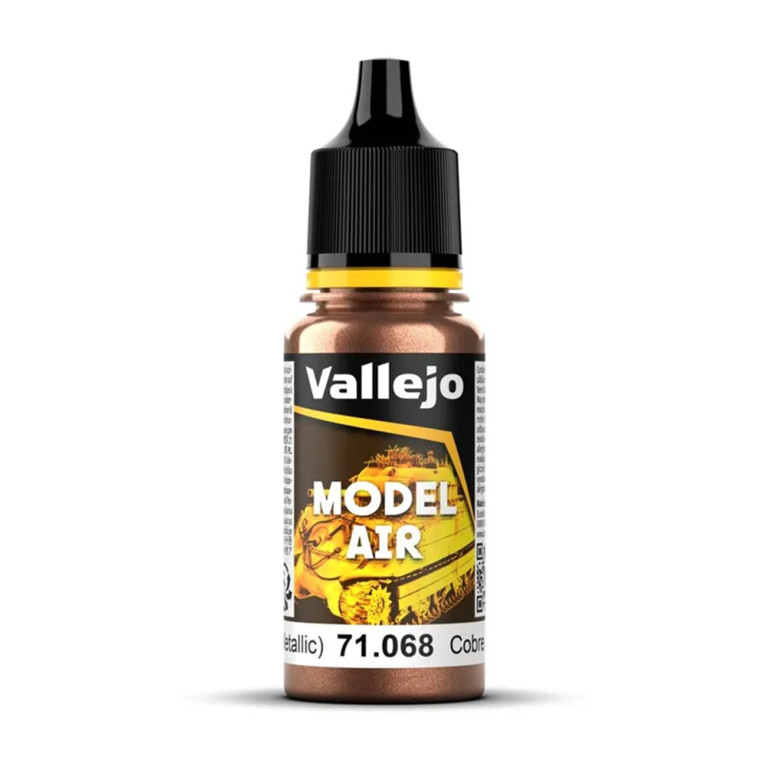 Cuivre Métallique N°64 - 18ml Model Air - VALLEJO 71.068