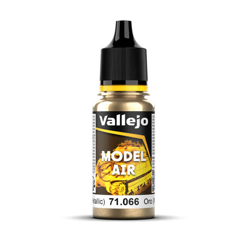 Or Métallique N°62 - 18ml Model Air - VALLEJO 71.066