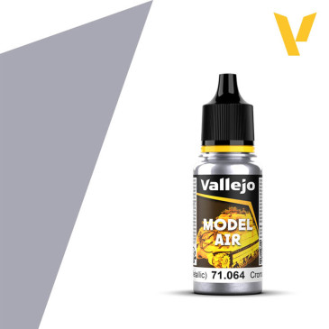 Chrome Métallique N°60 - 18ml Model Air - VALLEJO 71.064