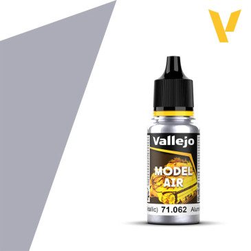 Aluminium Métallique N°58 - 18ml Model Air - VALLEJO 71.062