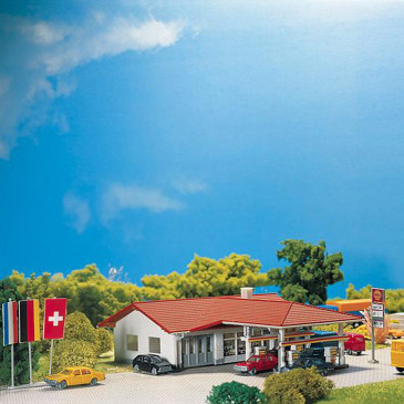 Station service N FALLER 232217 modelisme ferroviaire  neuf FALLER