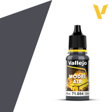 Bleu foncé Gris N°54 - 18ml Model Air - VALLEJO 71.054