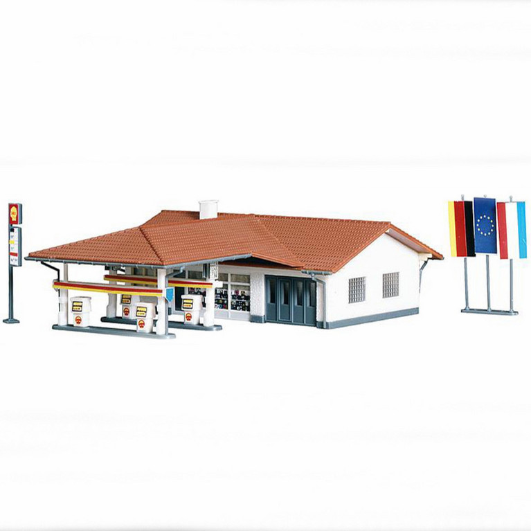 Station service N FALLER 232217 modelisme ferroviaire  neuf FALLER