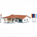 Station service N FALLER 232217 modelisme ferroviaire  neuf FALLER