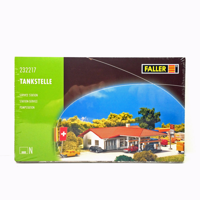 Station service N FALLER 232217 modelisme ferroviaire  neuf FALLER
