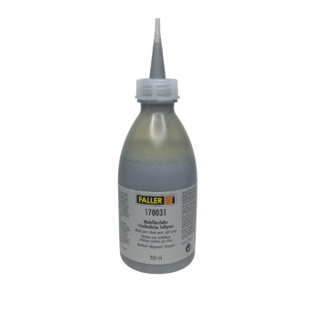 Peinture pour mmodélisme, peinture routière, gris clair, 250 ml - FALLER 170031
