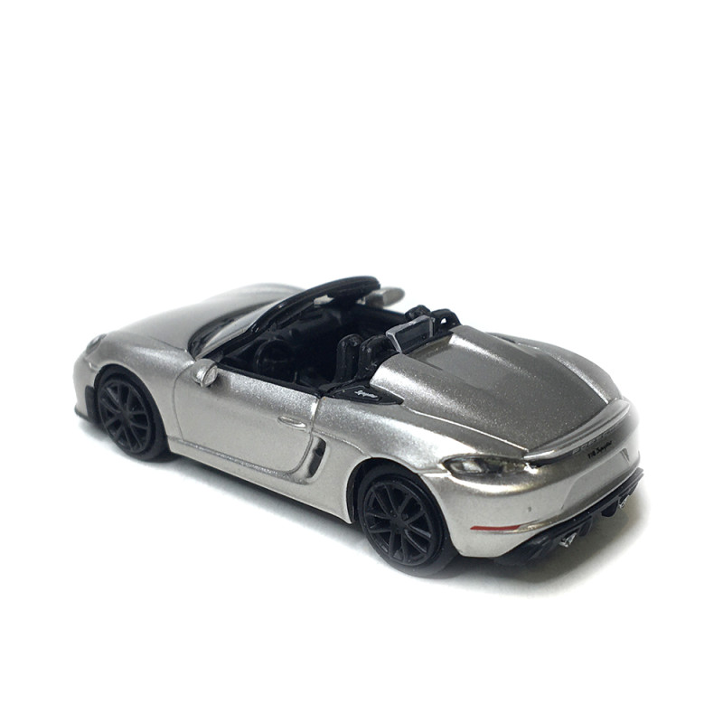 Porsche boxter spyder, argent, 2019 - Minichamps 870067704 - 1/87