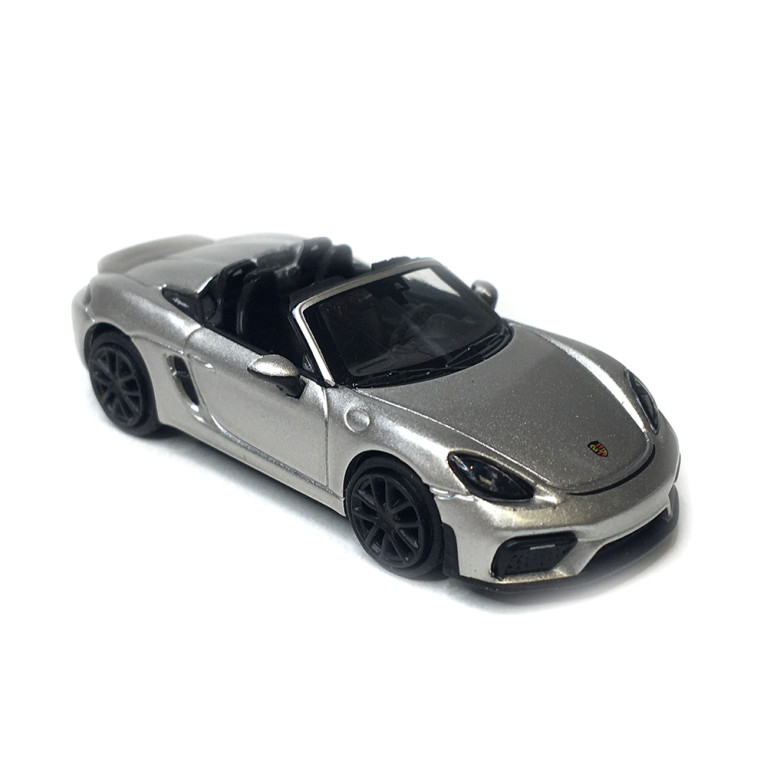 Porsche boxter spyder, argent, 2019 - Minichamps 870067704 - 1/87