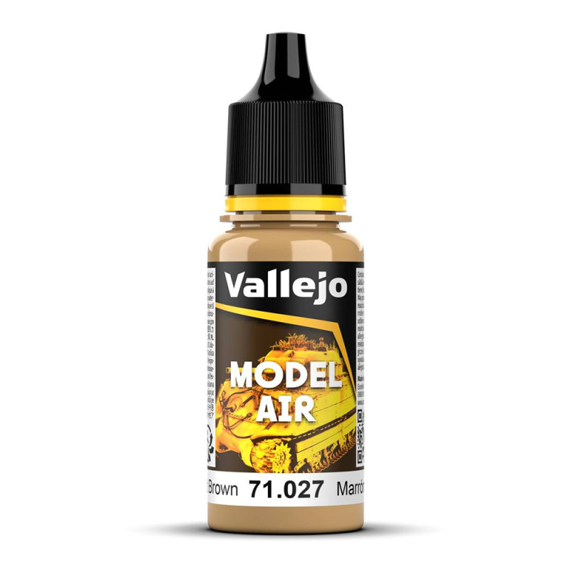 Brun Clair N°27 - 18ml Model Air - VALLEJO 71.027