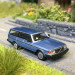 Volvo 240 GL Break, bleu métallisé, 1986 - Minichamps 870171411 - 1/87