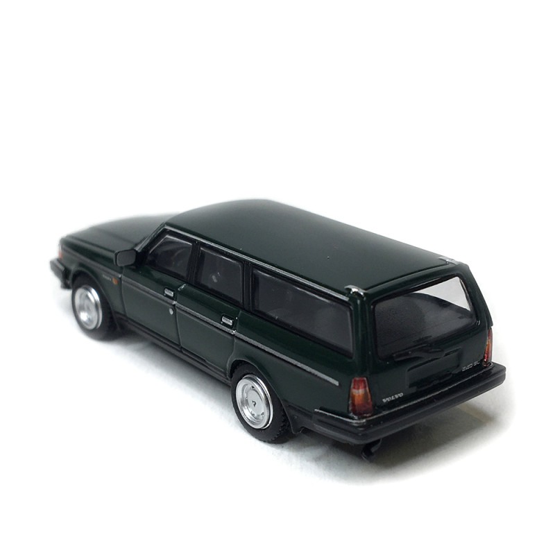 Volvo 240 GL Break, vert foncé, 1986 - Minichamps 870171414 - 1/87