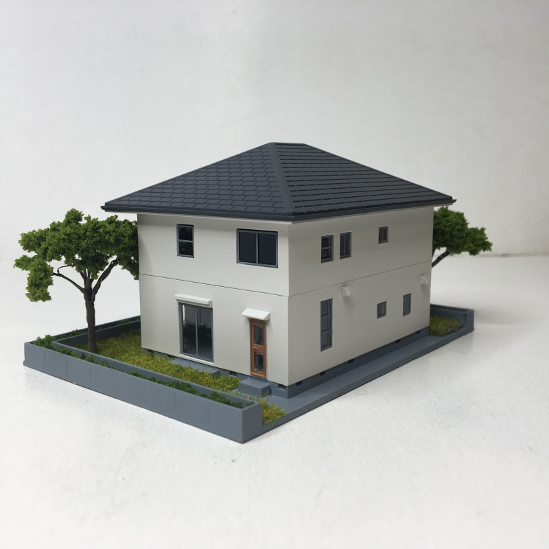 Résidence 742 Evergreen Terrace, blanc - KATO 23-404D - N 1/160