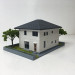 Résidence 742 Evergreen Terrace, blanc - KATO 23-404D - N 1/160