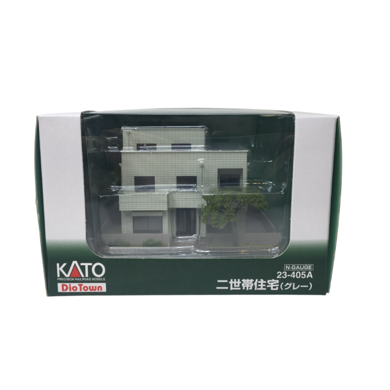 Résidence 7410 N. Claremont, gris - KATO 23-405A - N 1/160