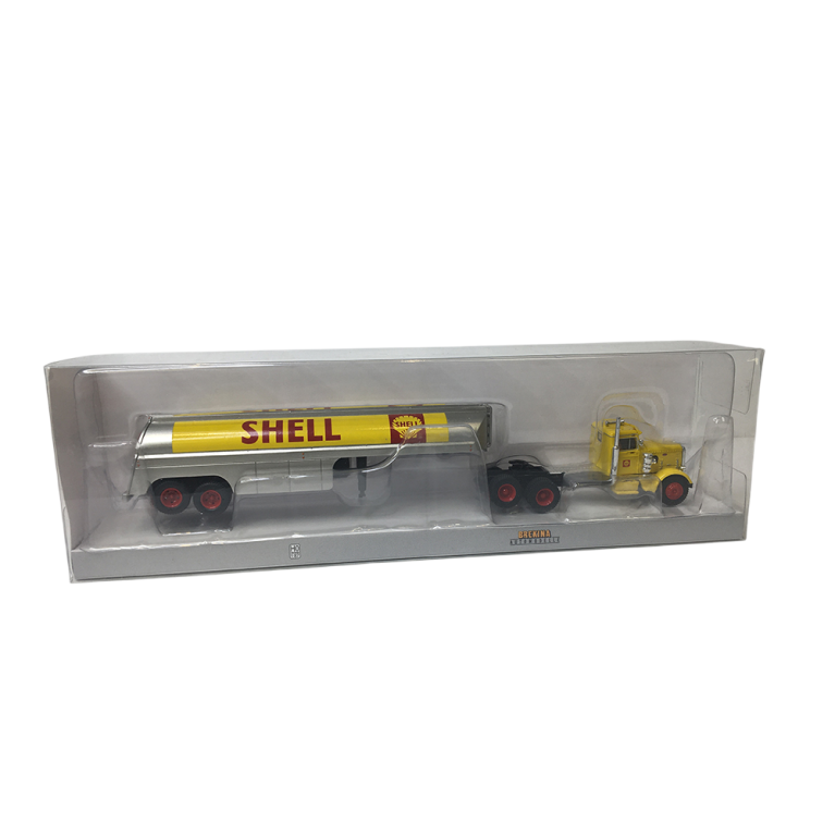 Camion Peterbilt 281 semi-remorque citerne, Shell, 1955 - BREKINA 85762 - HO 1/87