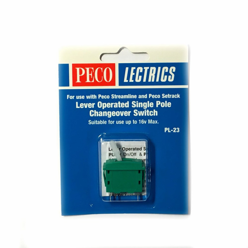 Interrupteur à levier pour éclairage ou autre -Toutes échelles-PECO PL-23