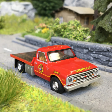 Chevrolet C30, rouge, 1968 - BREKINA 19671 - HO 1/87