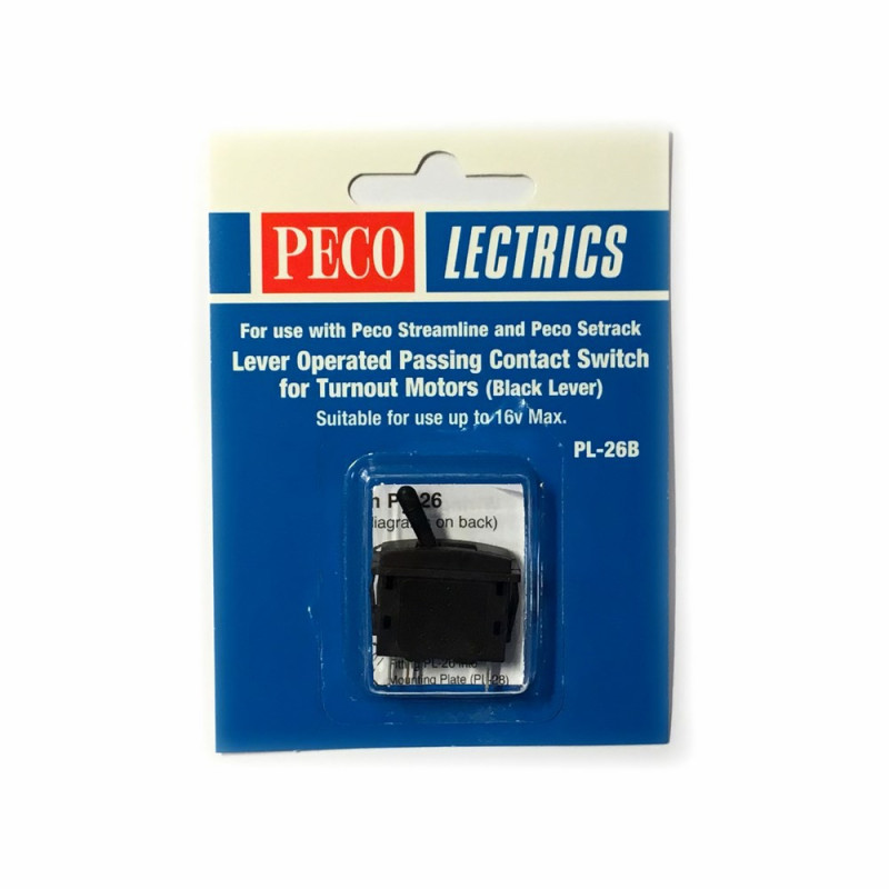 Interrupteur à levier pour aiguillage -Toutes échelles-PECO PL-26B