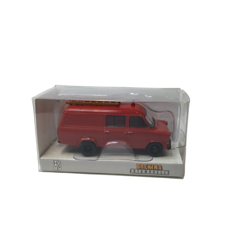 Ford Transit Mk.1, rouge, 1970 - BREKINA 34160 - HO 1/87