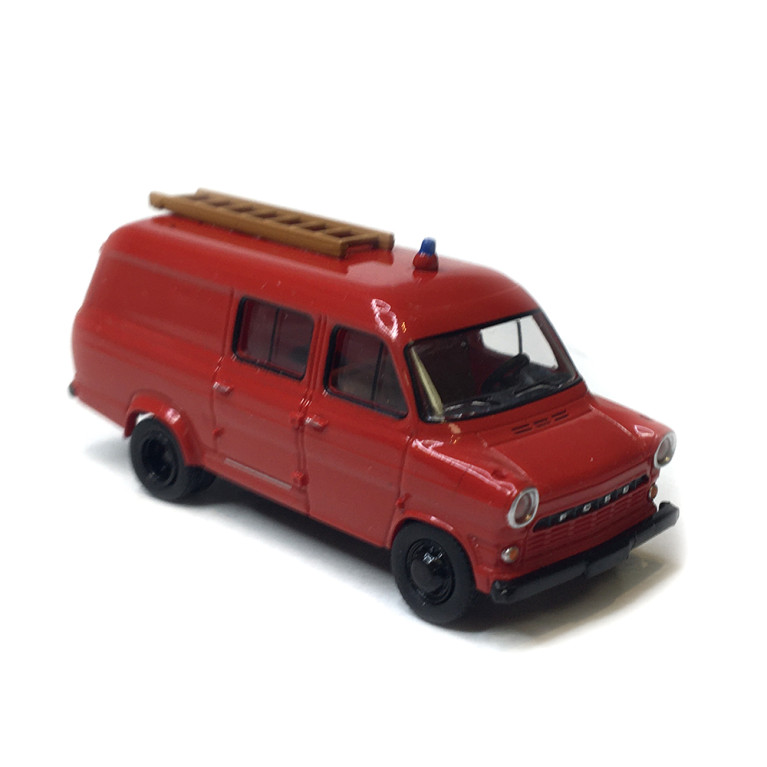 Ford Transit Mk.1, rouge, 1970 - BREKINA 34160 - HO 1/87