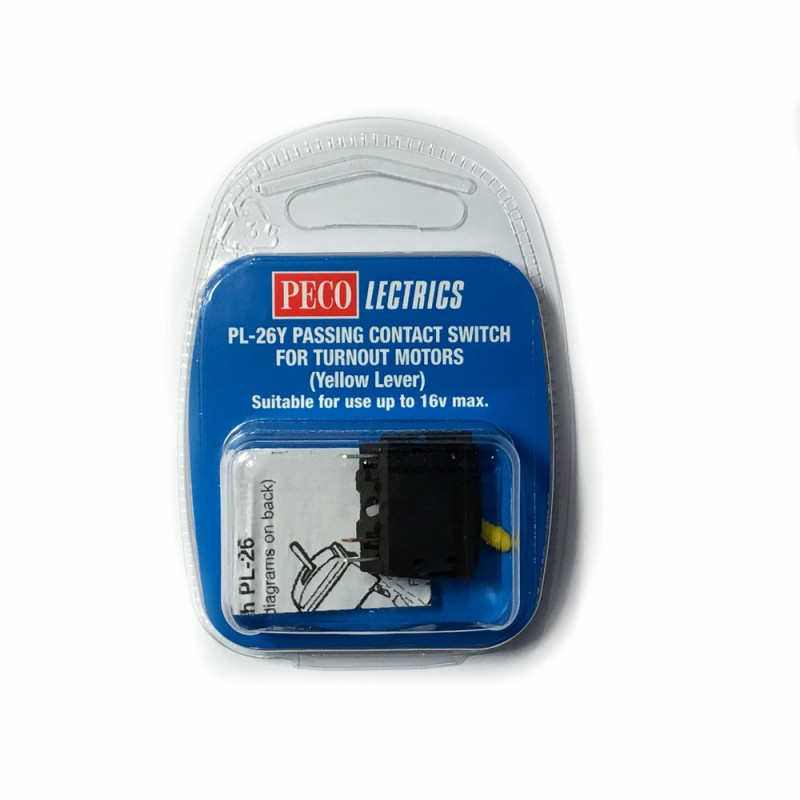 Interrupteur à levier pour aiguillage -Toutes échelles-PECO PL-26Y