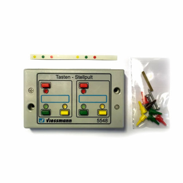 Boitier de commande 2 appareils 3 fonctions -HO-1/87-VIESSMANN 5548