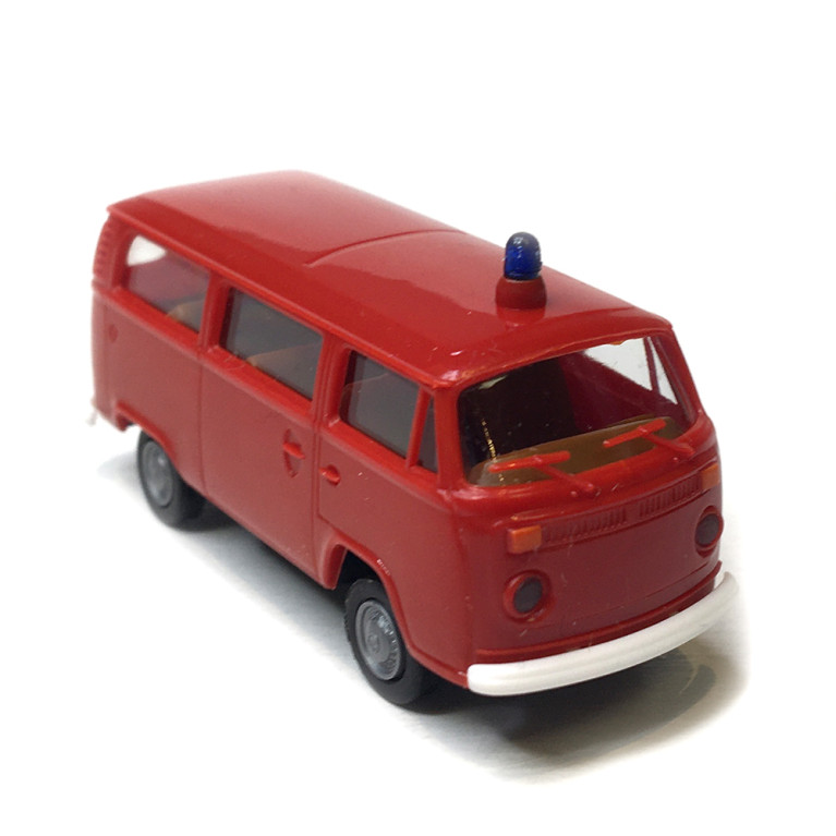 Volkswagen T2, combi des pompiers, 1973 - BREKINA 33162 - HO 1/87