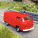 Volkswagen T2, fourgon des pompiers, 1973 - BREKINA 33550 - HO 1/87