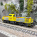 Locomotive diesel BB 660163, "INFRA", logo Carmillon, SNCF, Ep. VI - PIKO 96493 - HO 1/87