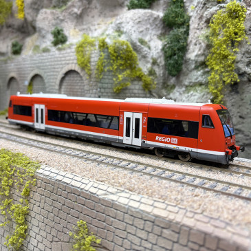 Automotrice diesel Regio Shuttle RS1, 650 020-0, DB AG, Ep. VI, digital son - TRIX 25965 - HO 1/87