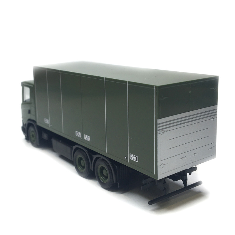 Scania XT17 à 3 essieux, armée suédoise - HERPA 747226 - HO 1/87