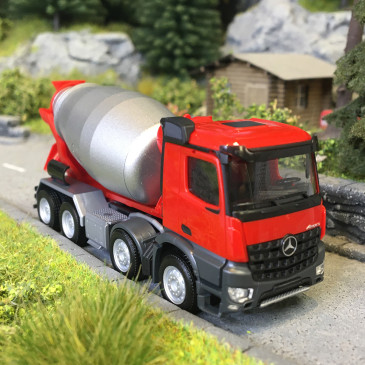 Mercedes Benz Acrocs M bétonnière, 2000 - HERPA 319133 - HO 1/87