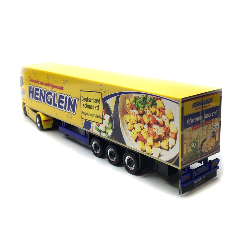 DAF XG+ semi remorque réfrigéré, henglein/Gnocci - HERPA 122313 - HO 1/87